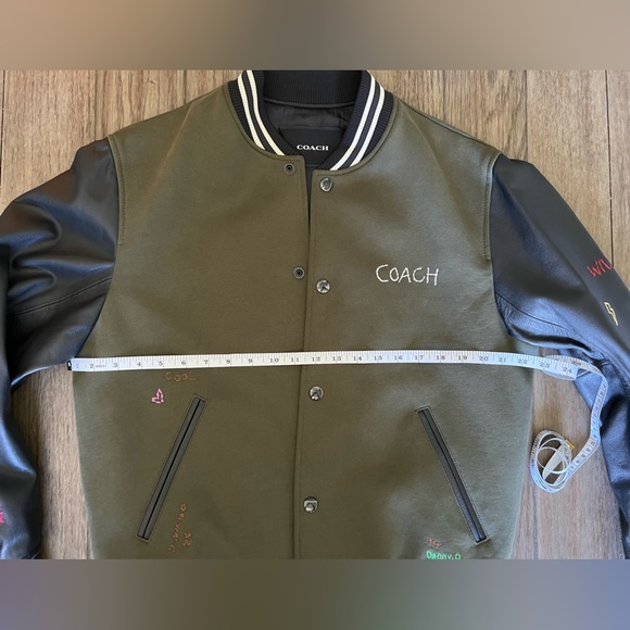 COACH - Diary Script Varsity Jacket - Picture 7 of 9